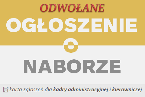 Nabór odwołany