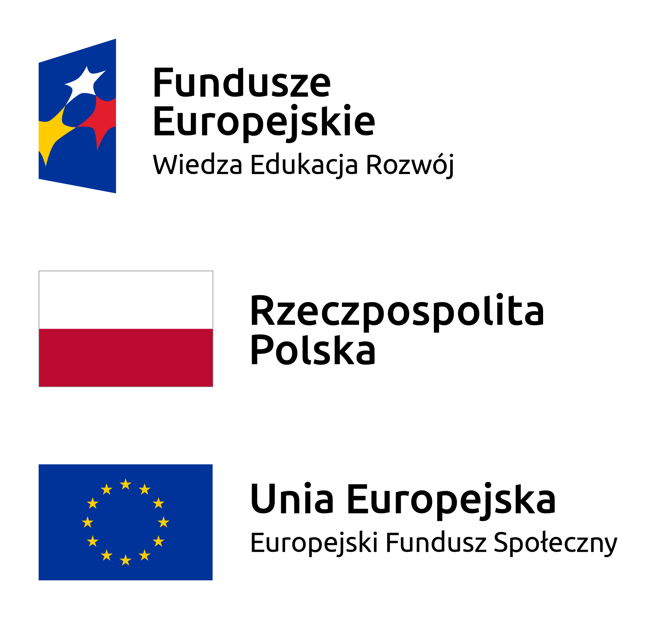 Fundusze Europejskie - Wiedza Edukacja Rozwój, Rzeczpospolita Polska, Unia Europejska - Europejski Fundusz Społeczny